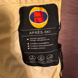 Women's Yellow Ski Jacket